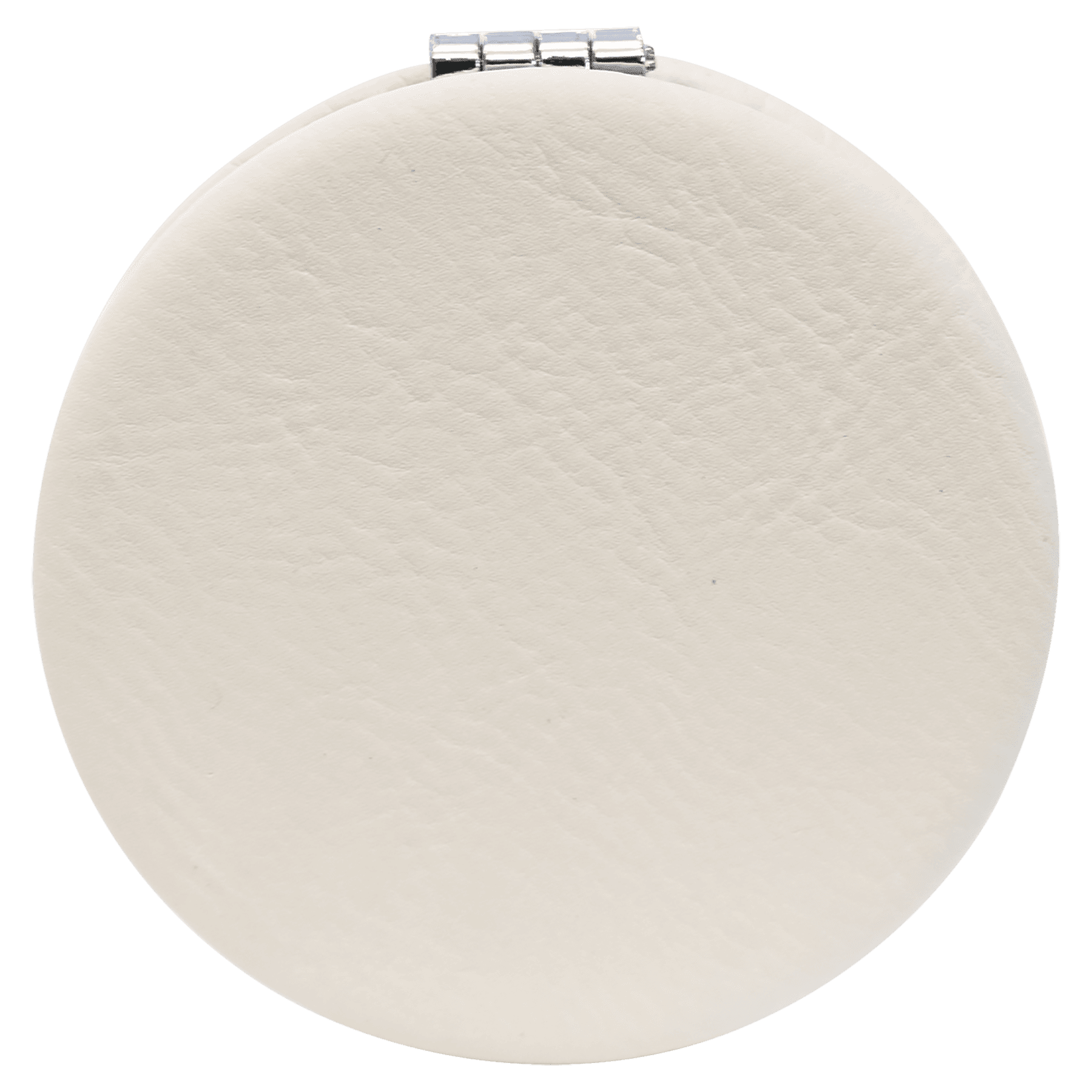 2 1/2" Laserable Leatherette Compact Mirror - JDS