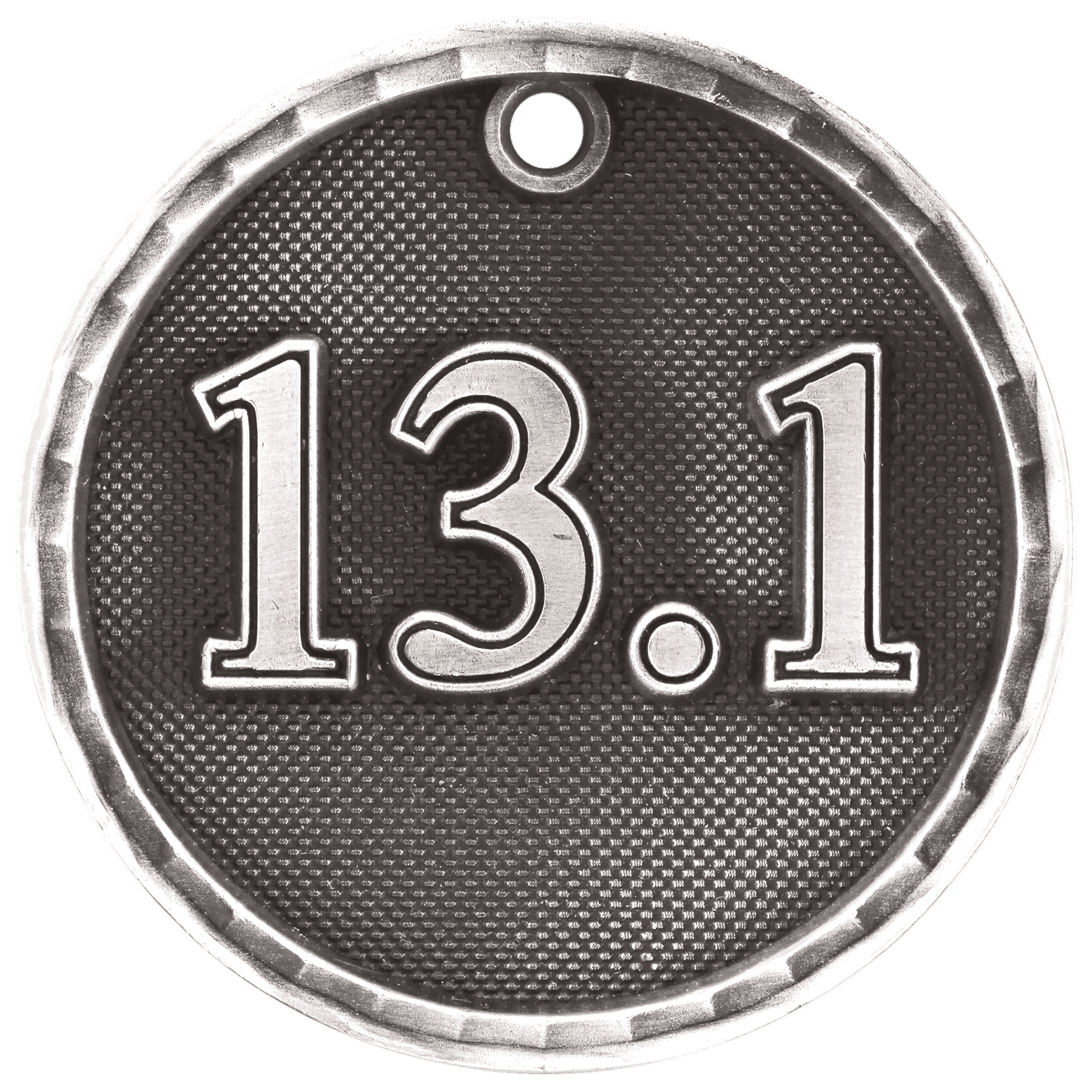 2" Antique 3D Half Marathon Medal - JDS