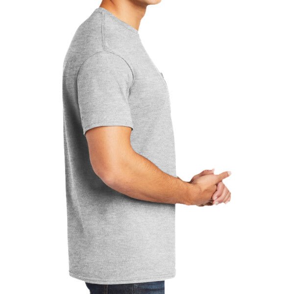 Gildan Heavy Cotton 100% Cotton Pocket T Shirt - Gildan