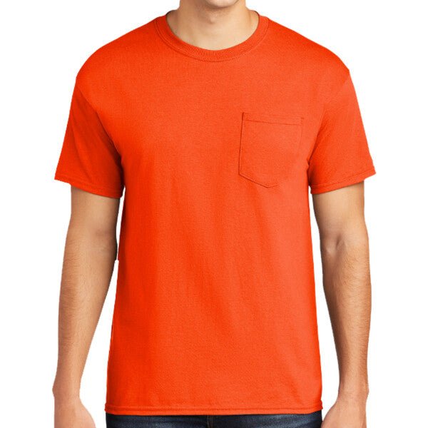 Gildan Heavy Cotton 100% Cotton Pocket T Shirt - Gildan