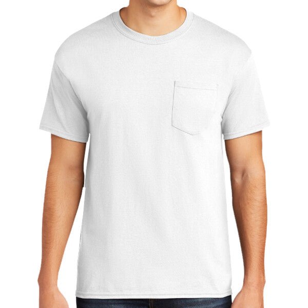 Gildan Heavy Cotton 100% Cotton Pocket T Shirt - Gildan