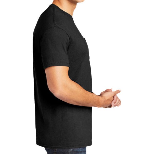 Gildan Heavy Cotton 100% Cotton Pocket T Shirt - Gildan