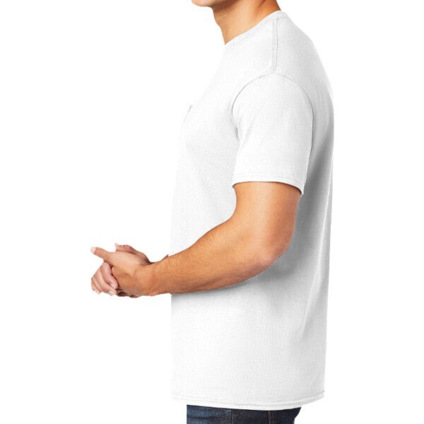 Gildan Heavy Cotton 100% Cotton Pocket T Shirt - Gildan