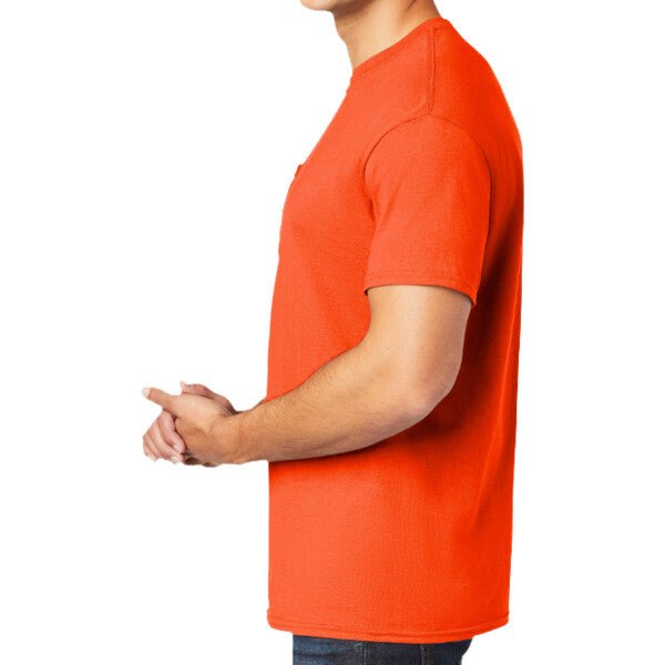 Gildan Heavy Cotton 100% Cotton Pocket T Shirt - Gildan