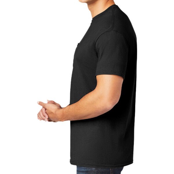 Gildan Heavy Cotton 100% Cotton Pocket T Shirt - Gildan