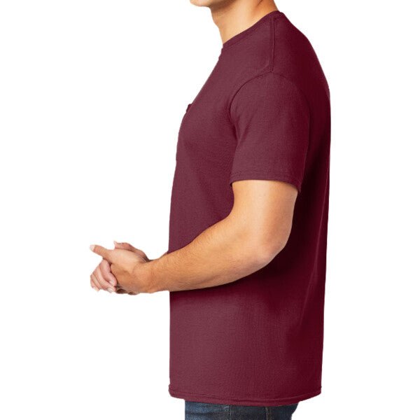 Gildan Heavy Cotton 100% Cotton Pocket T Shirt - Gildan