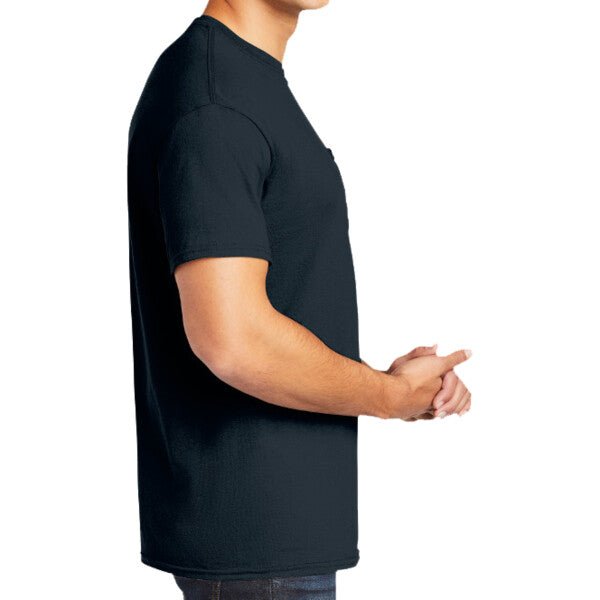 Gildan Heavy Cotton 100% Cotton Pocket T Shirt - Gildan