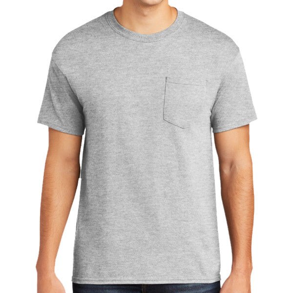 Gildan Heavy Cotton 100% Cotton Pocket T Shirt - Gildan