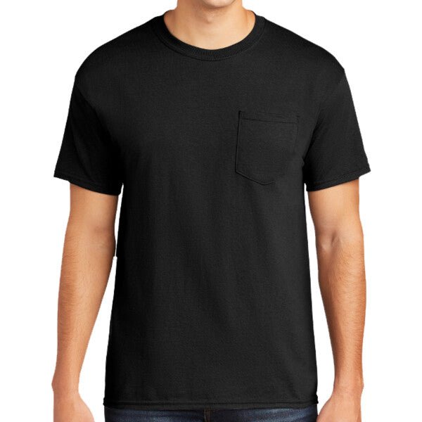Gildan Heavy Cotton 100% Cotton Pocket T Shirt - Gildan