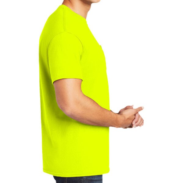 Gildan Heavy Cotton 100% Cotton Pocket T Shirt - Gildan