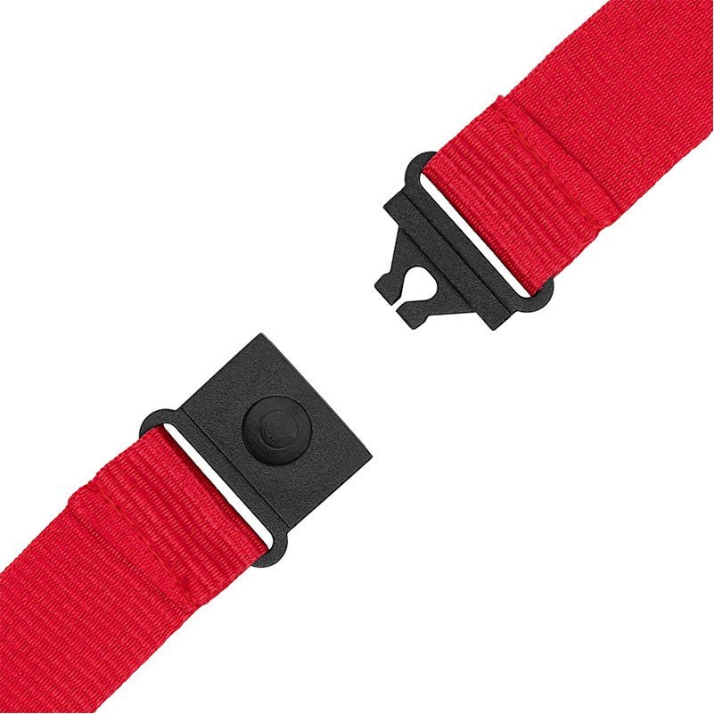 1" Eco Friendly rPET Lanyard w/Buckle and Safety Breakaway - Austin Print Co