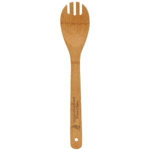 12" Bamboo Salad Spork - GFT171 - Austin Print Co.