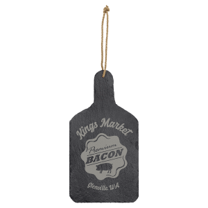 13 1/2" x 7" Rectangle Slate Cutting Board with Hanger String - SLT071 - Austin Print Co.