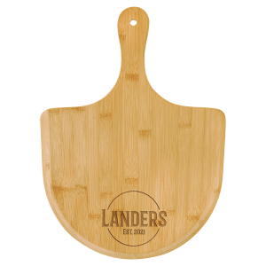 15 1/2" x 11" Bamboo Pizza Board - GFT439 - Austin Print Co.