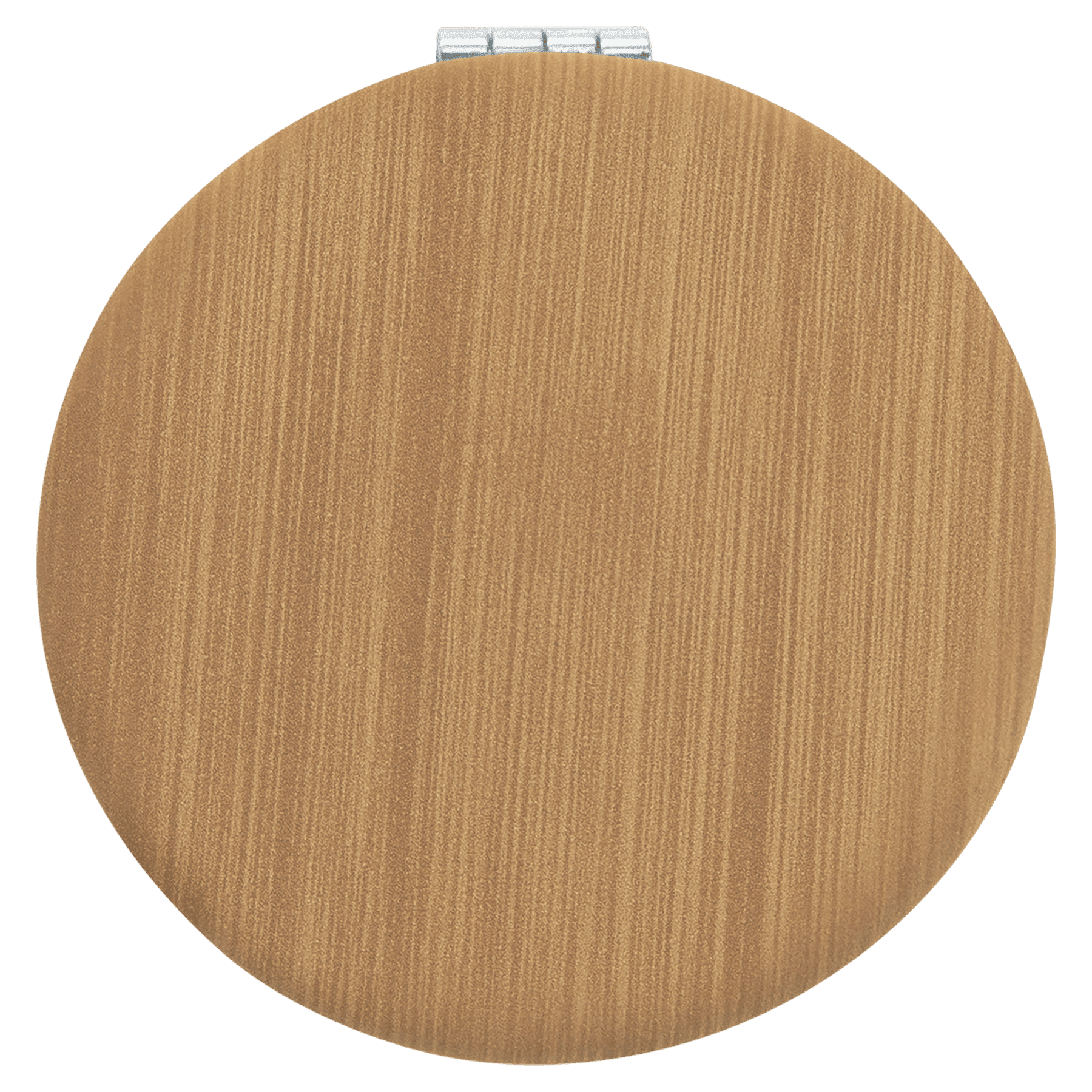 2 1/2" Laserable Leatherette Compact Mirror - JDS