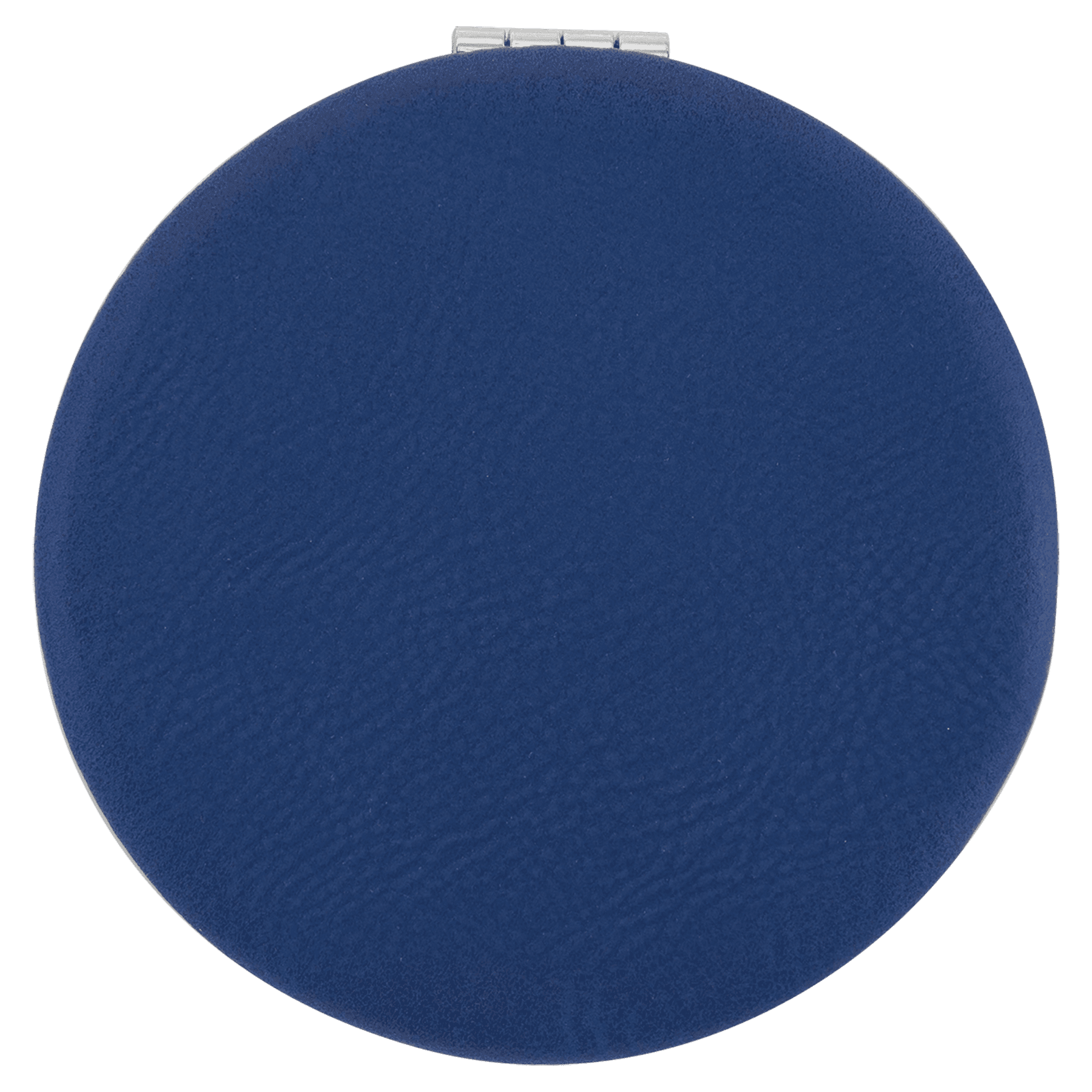2 1/2" Laserable Leatherette Compact Mirror - JDS