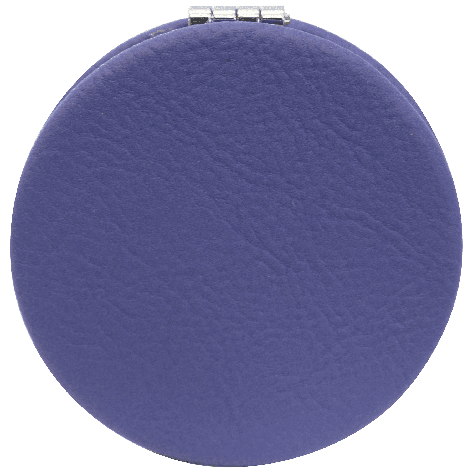 2 1/2" Laserable Leatherette Compact Mirror - JDS