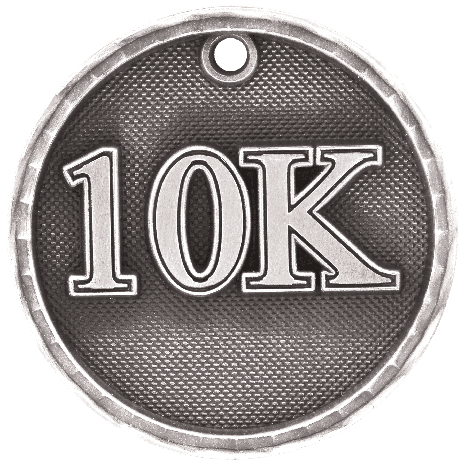 2" Antique 3D 10K Medal - JDS