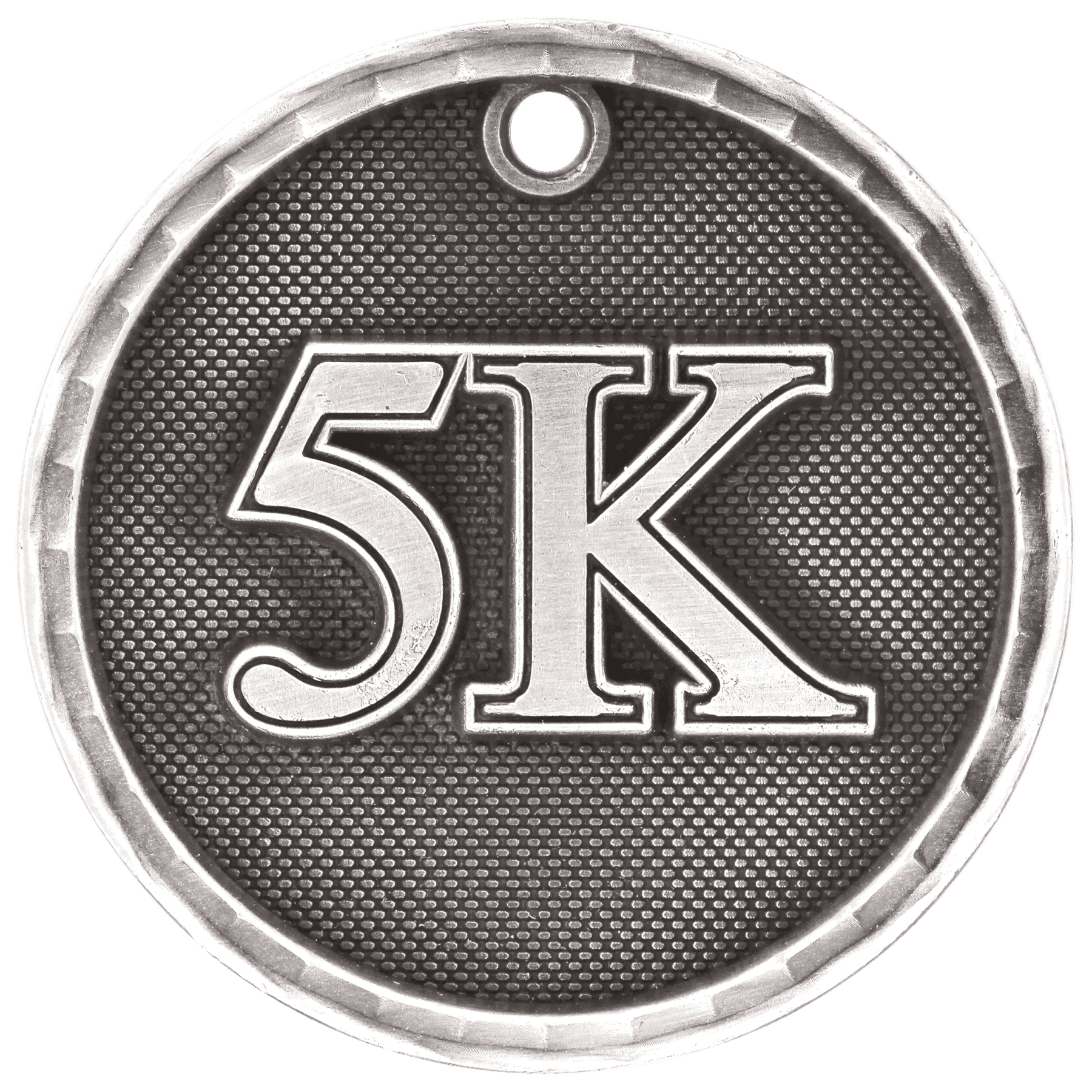 2" Antique 3D 5K Medal - JDS