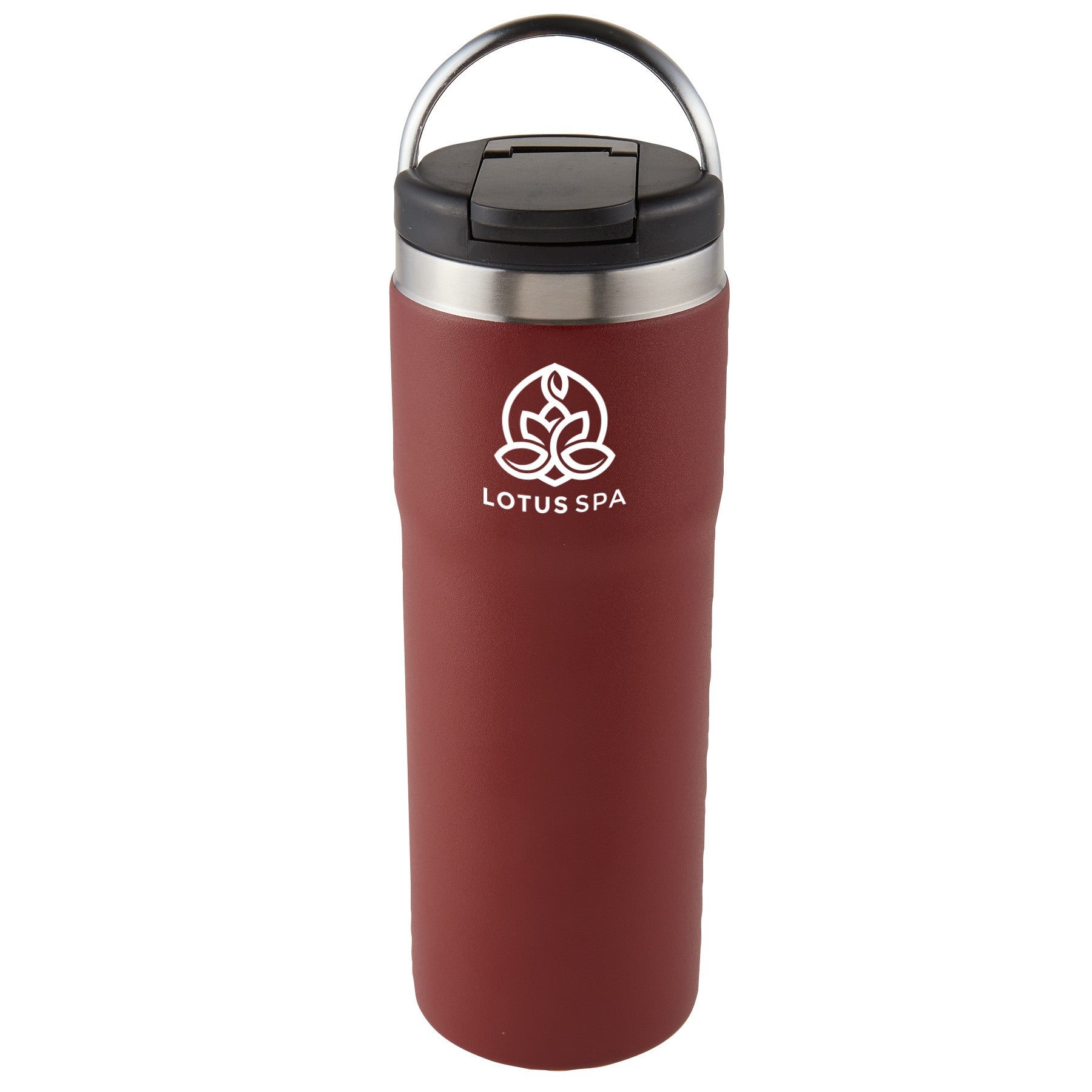 20 Oz. Himalaya Stainless Steel Bottle w/Carrying Handle - Austin Print Co