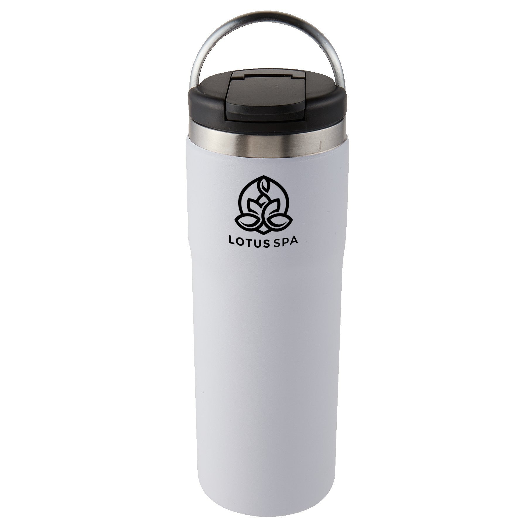 20 Oz. Himalaya Stainless Steel Bottle w/Carrying Handle - Austin Print Co