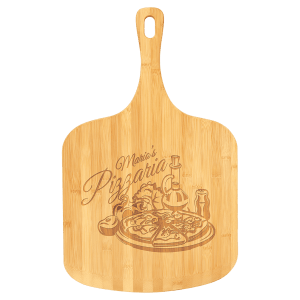 23 1/2" x 14 1/2" Bamboo Pizza Board - GFT222 - Austin Print Co.