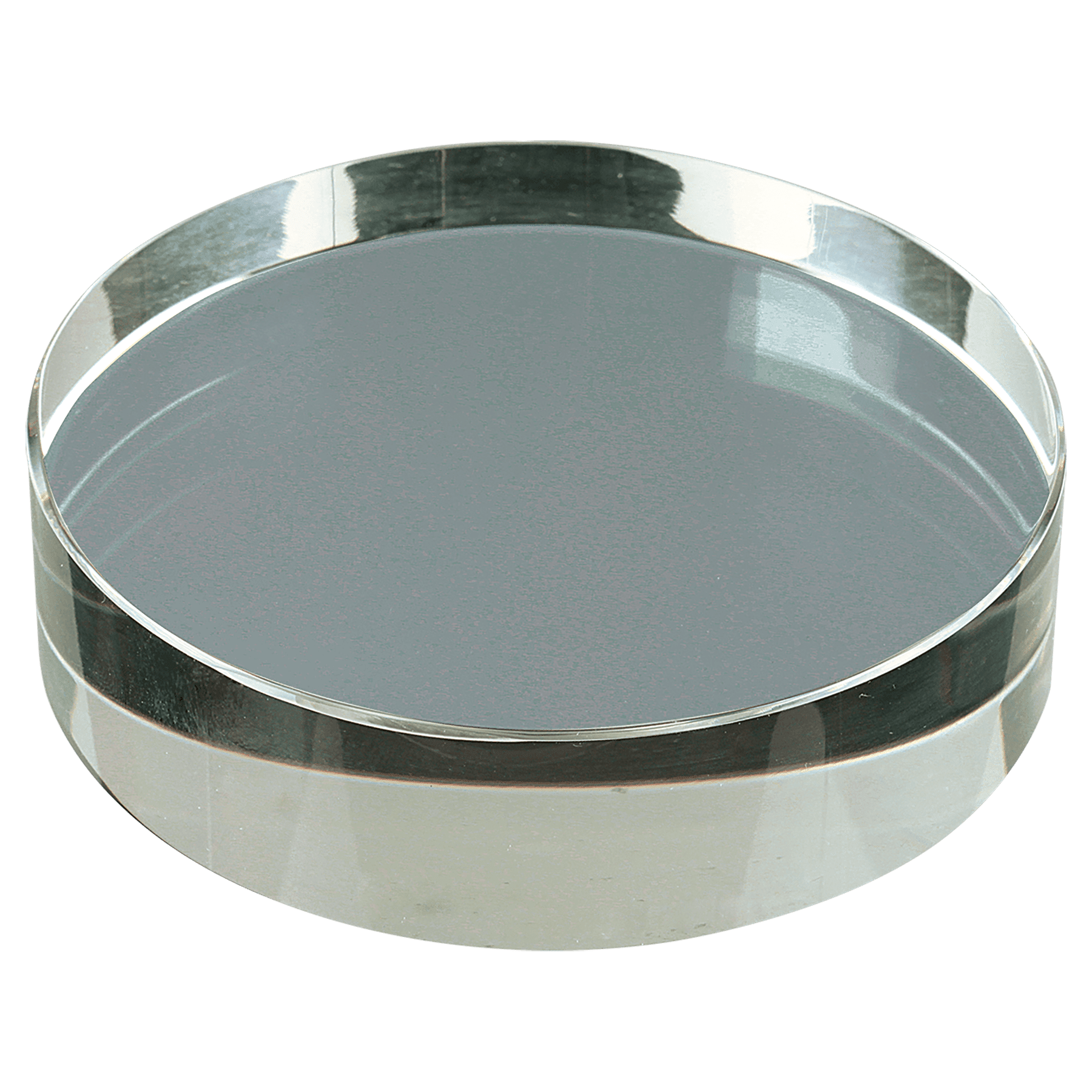 3 1/8" Crystal Round Paperweight - JDS