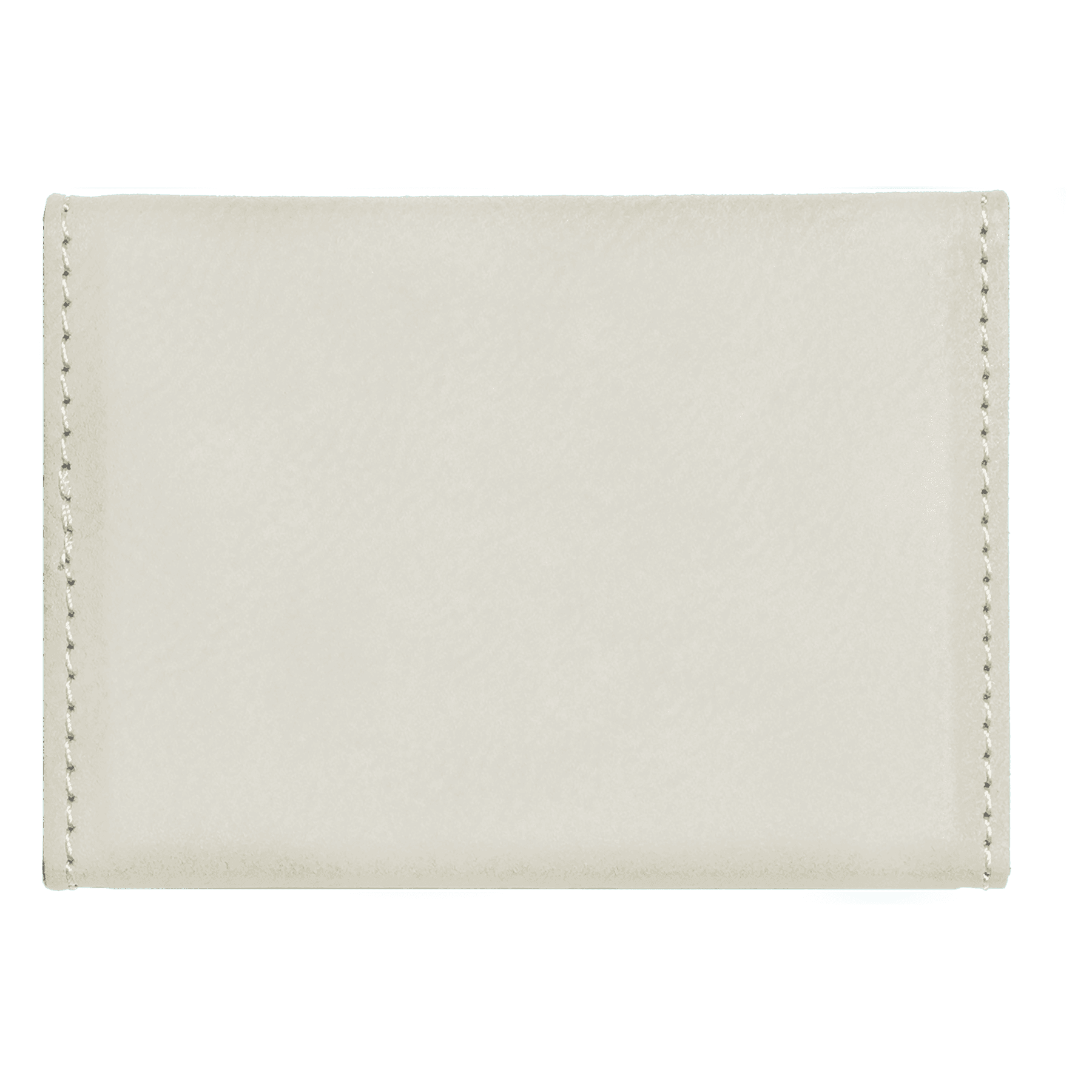 3 3/4" x 2 3/4" Laserable Leatherette Hard Business Card Holder - JDS