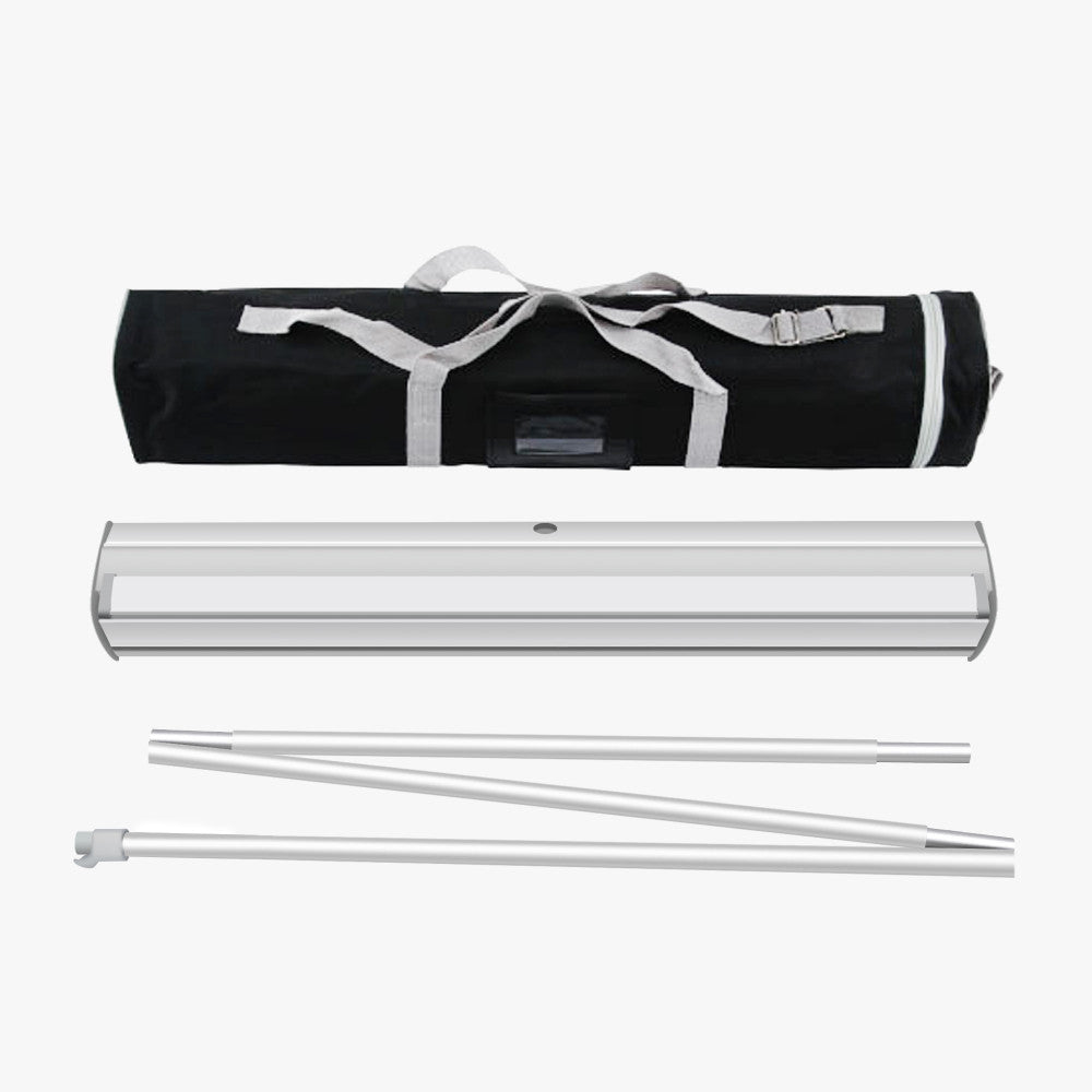 33" x 81" Retractable Banner Stand – Premium UV Printed Fabric - Austin Print Co