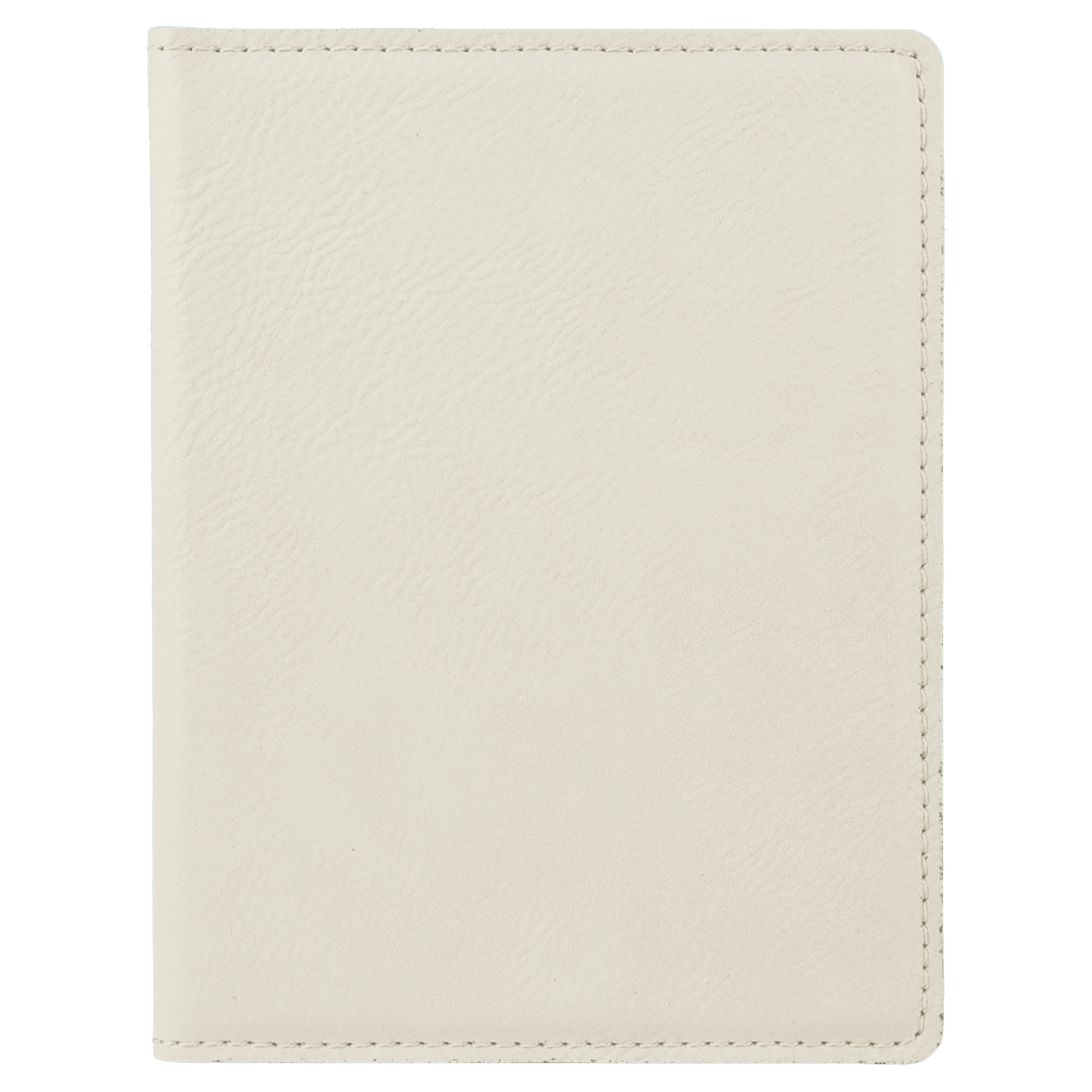 4 1/4" x 5 1/2" Laserable Leatherette Passport Holder - JDS