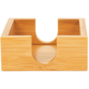 4" x 4" Bamboo Coaster Holder - JDS
