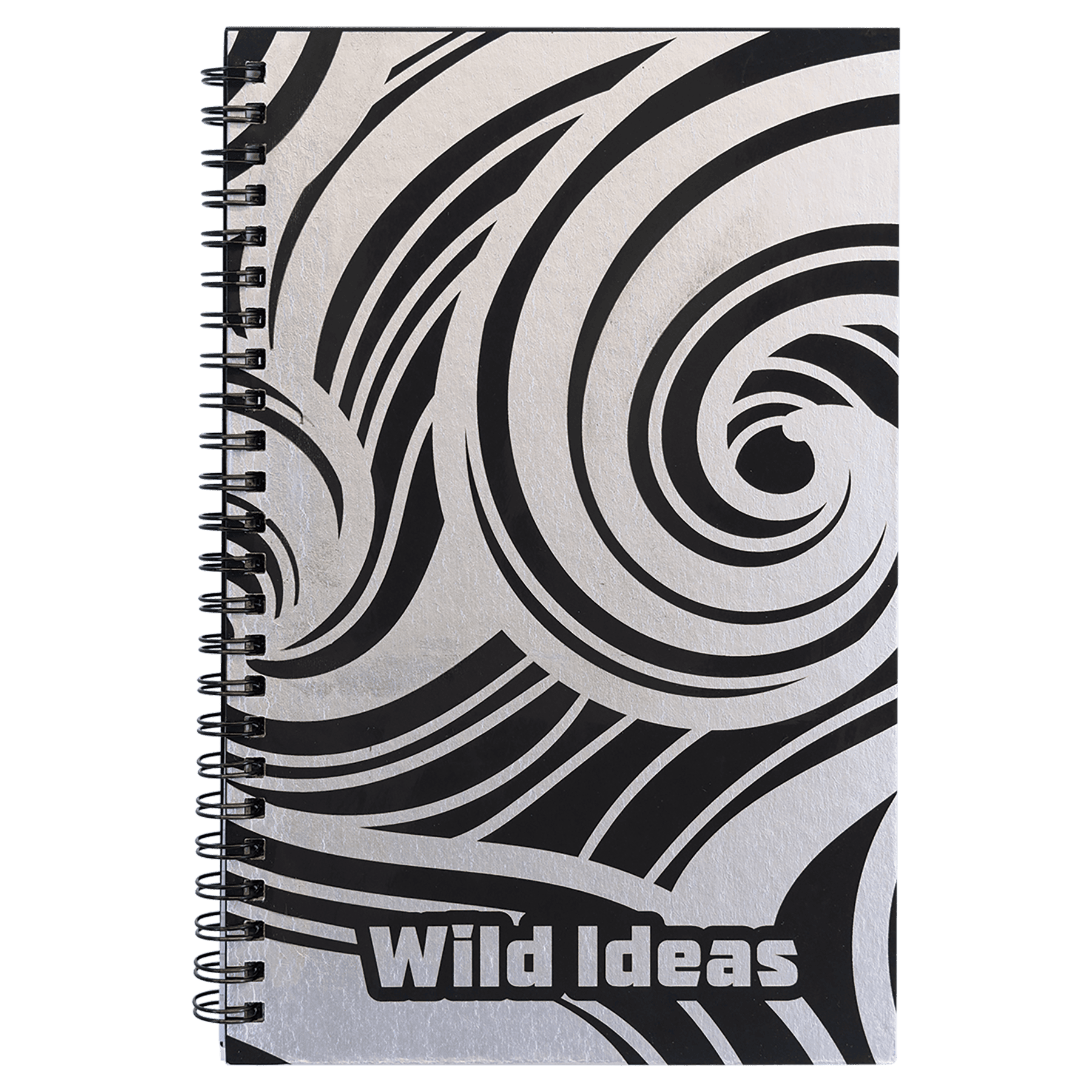 5 1/2" x 8 1/2" LazerBurst Spiral Notebook - JDS