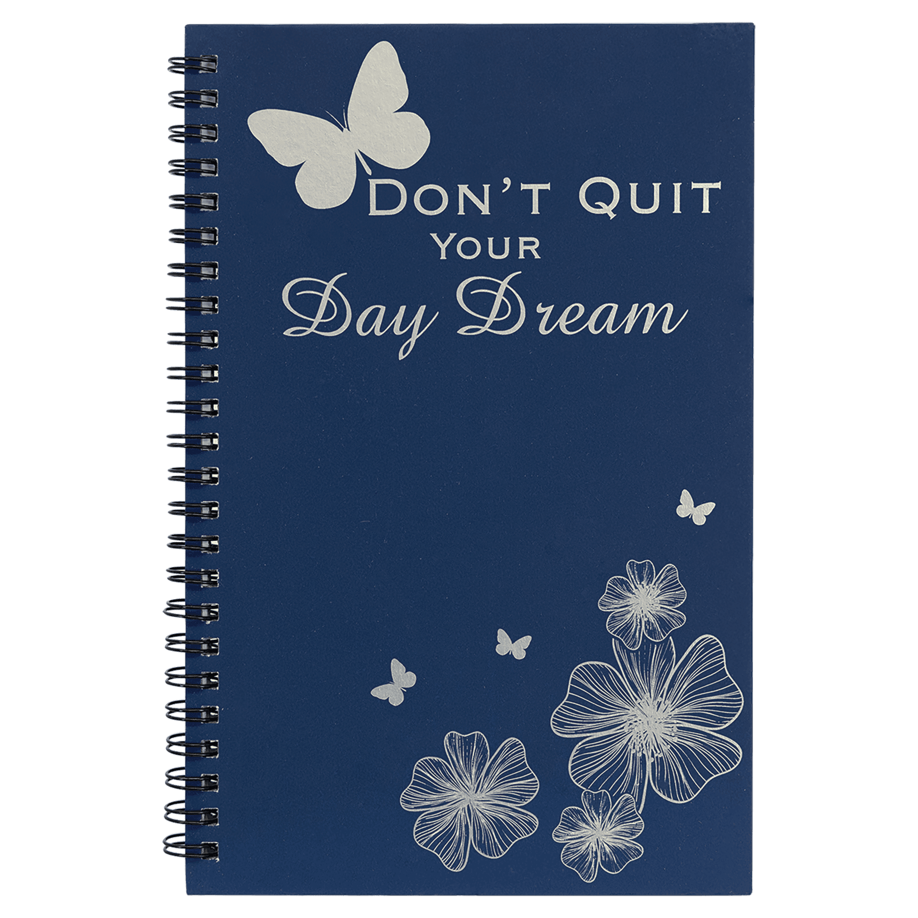 5 1/2" x 8 1/2" LazerBurst Spiral Notebook - JDS