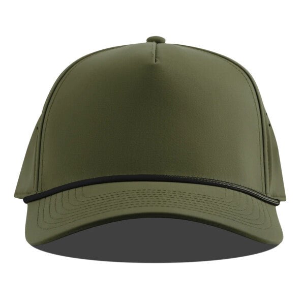 5 Panel Rope Detail Hat - Austin Print Co.