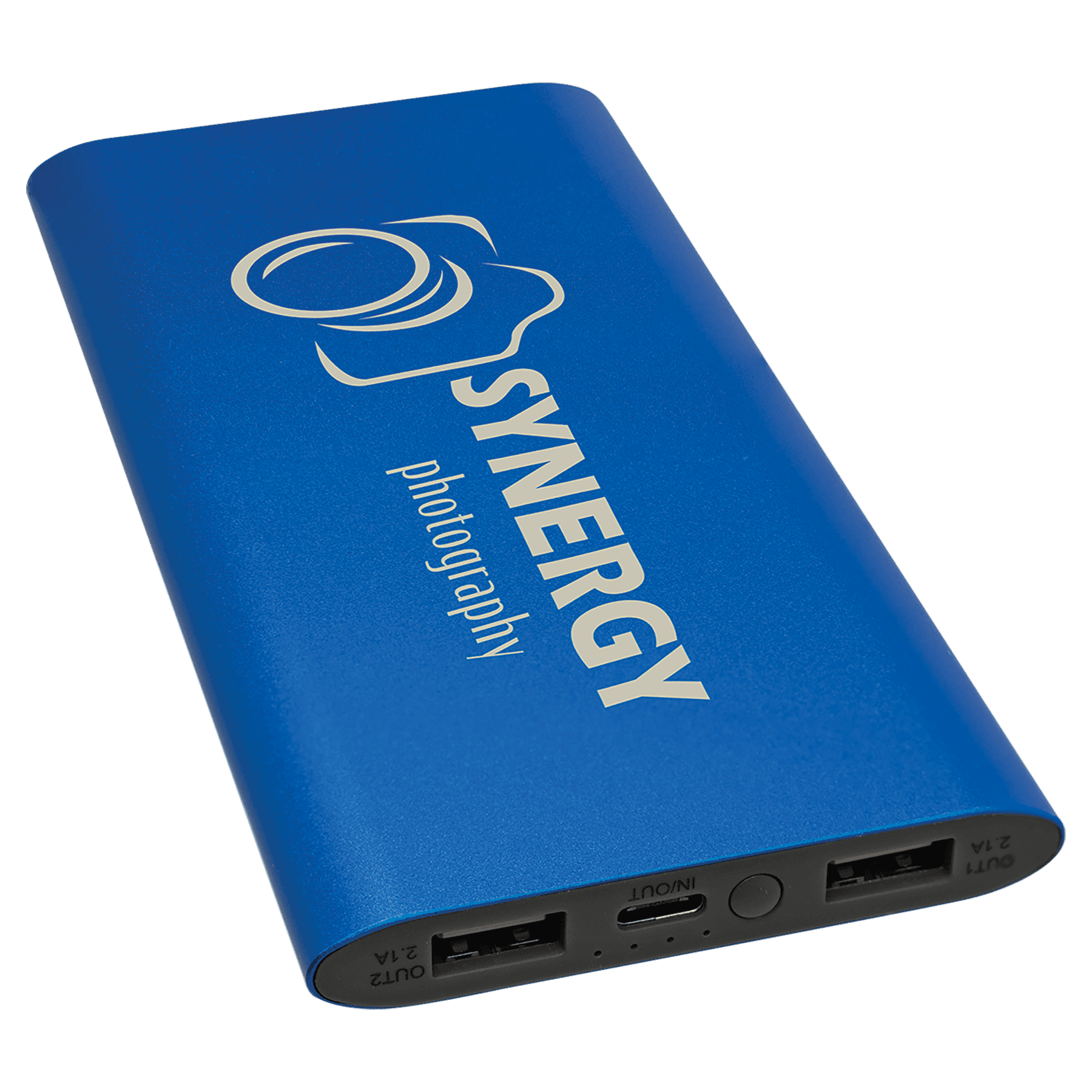 8000MAH Power Bank & Wireless Anodized Aluminum Charger with USB - C Cord - JDS