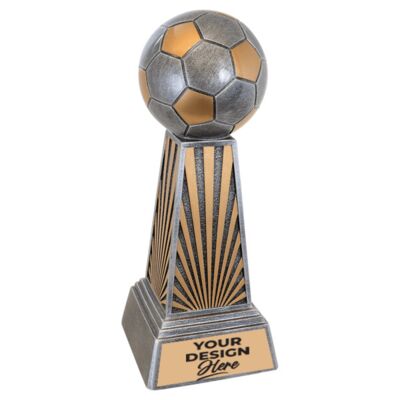 9 7/8" Soccer Imperial Resin - Austin Print Co.