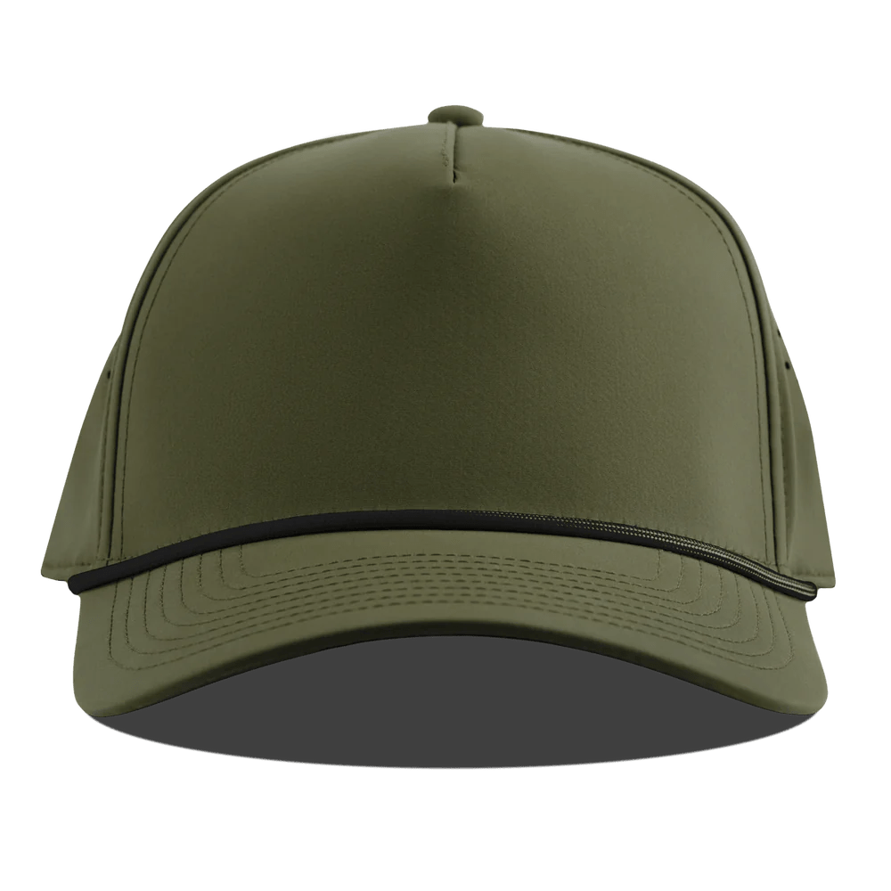 Bare Curved 5 Panel Rope Hat - 545 - Branded Bills