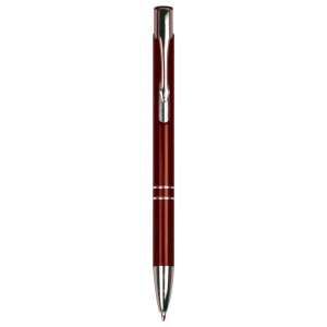 Burgundy with Silver Trim Laserable Pen - LP805 - Austin Print Co.