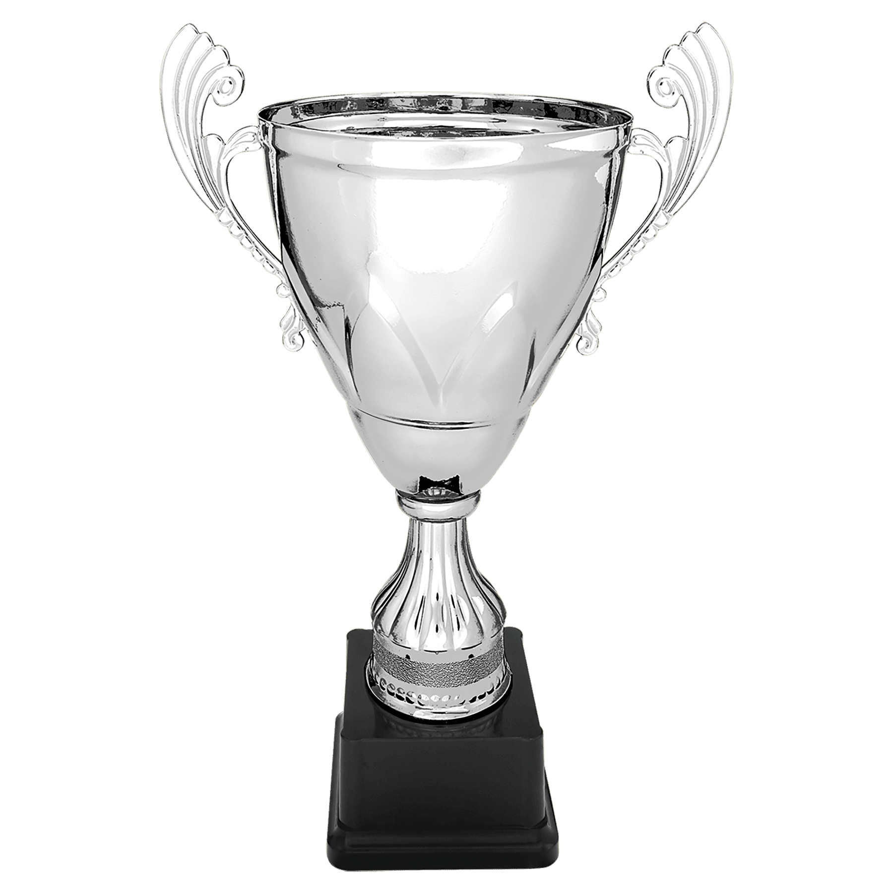 Completed Pointed Scallop Metal Cup on Plastic Base - JDS