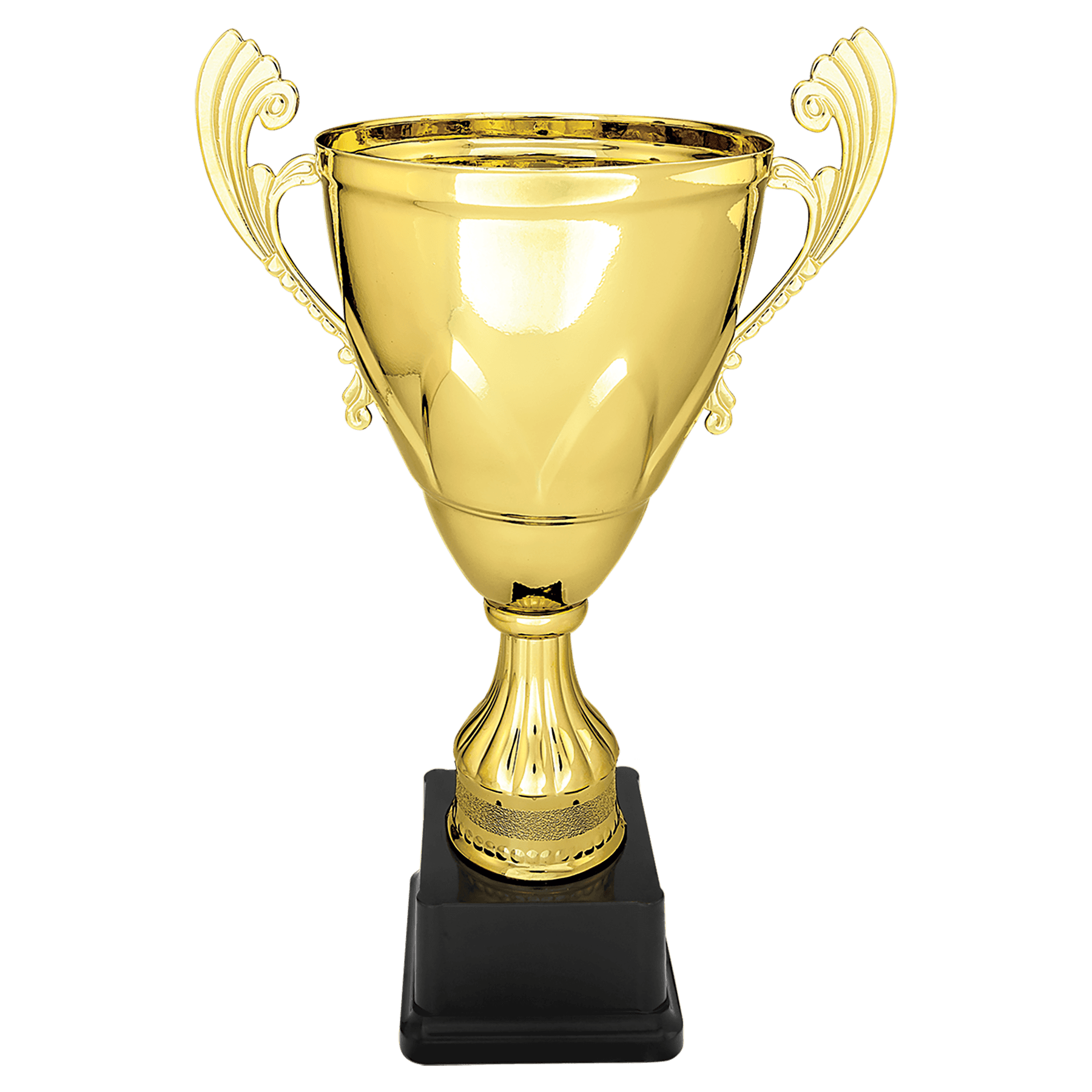 Completed Pointed Scallop Metal Cup on Plastic Base - JDS