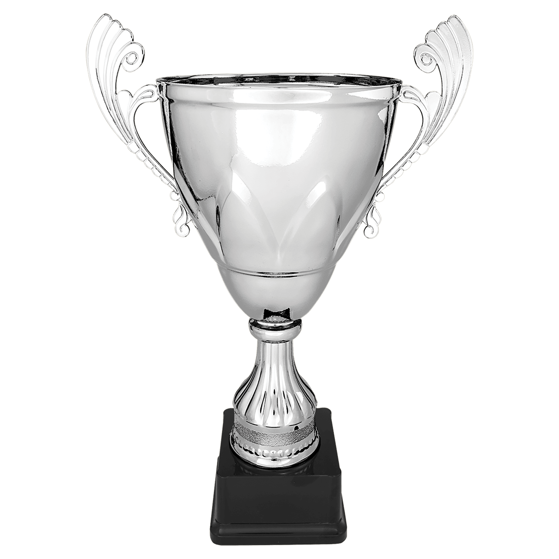 Completed Pointed Scallop Metal Cup on Plastic Base - JDS