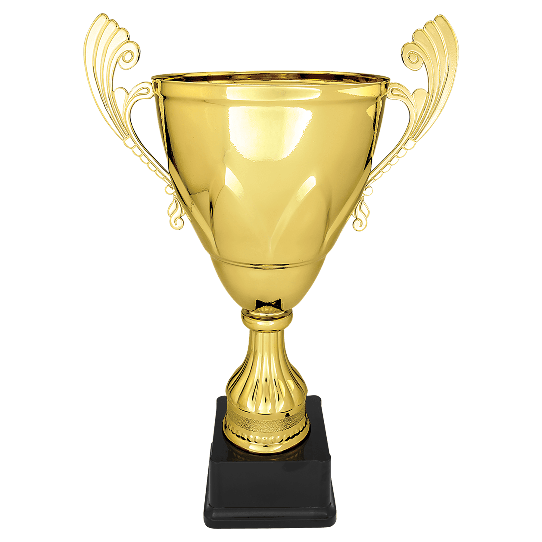 Completed Pointed Scallop Metal Cup on Plastic Base - JDS