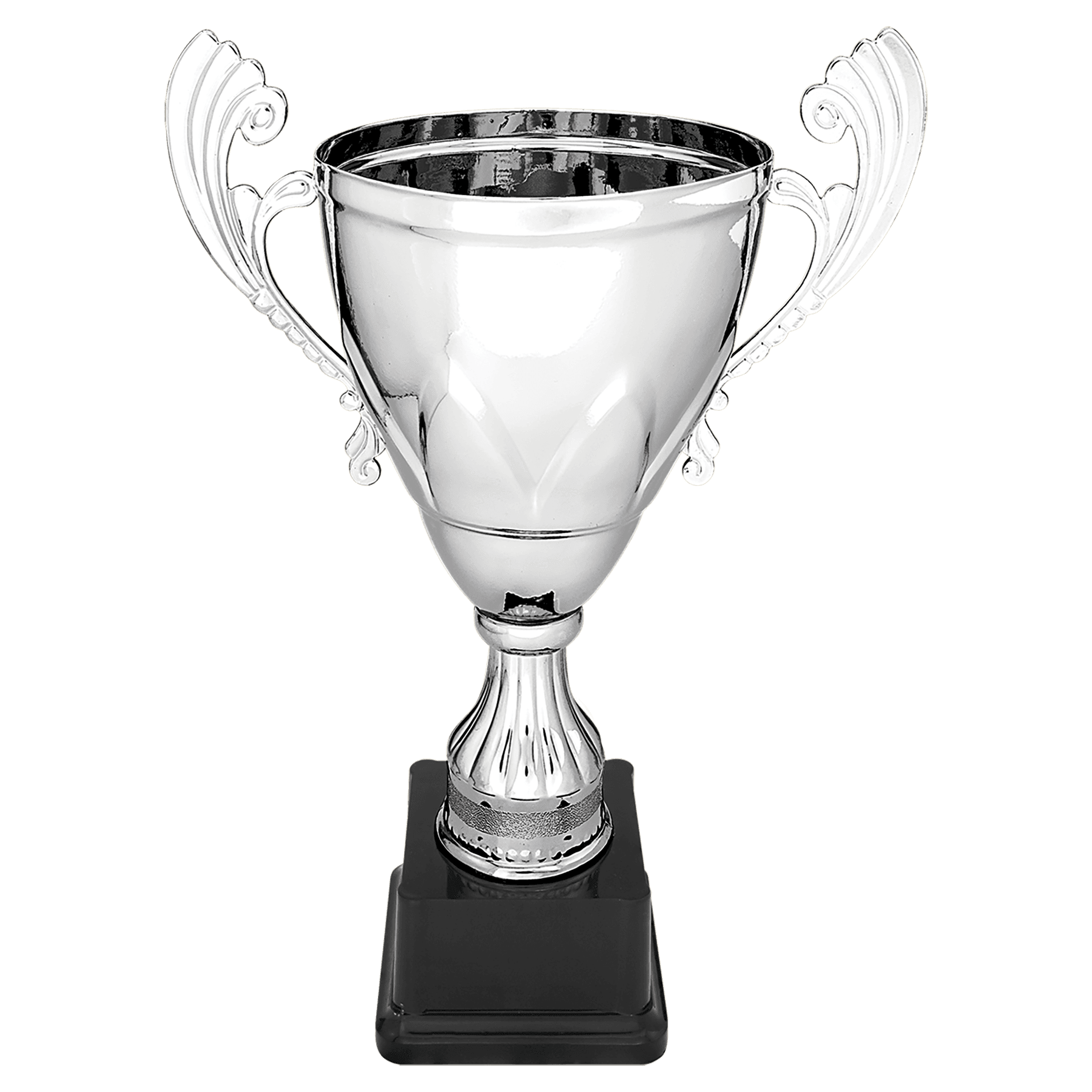Completed Pointed Scallop Metal Cup on Plastic Base - JDS