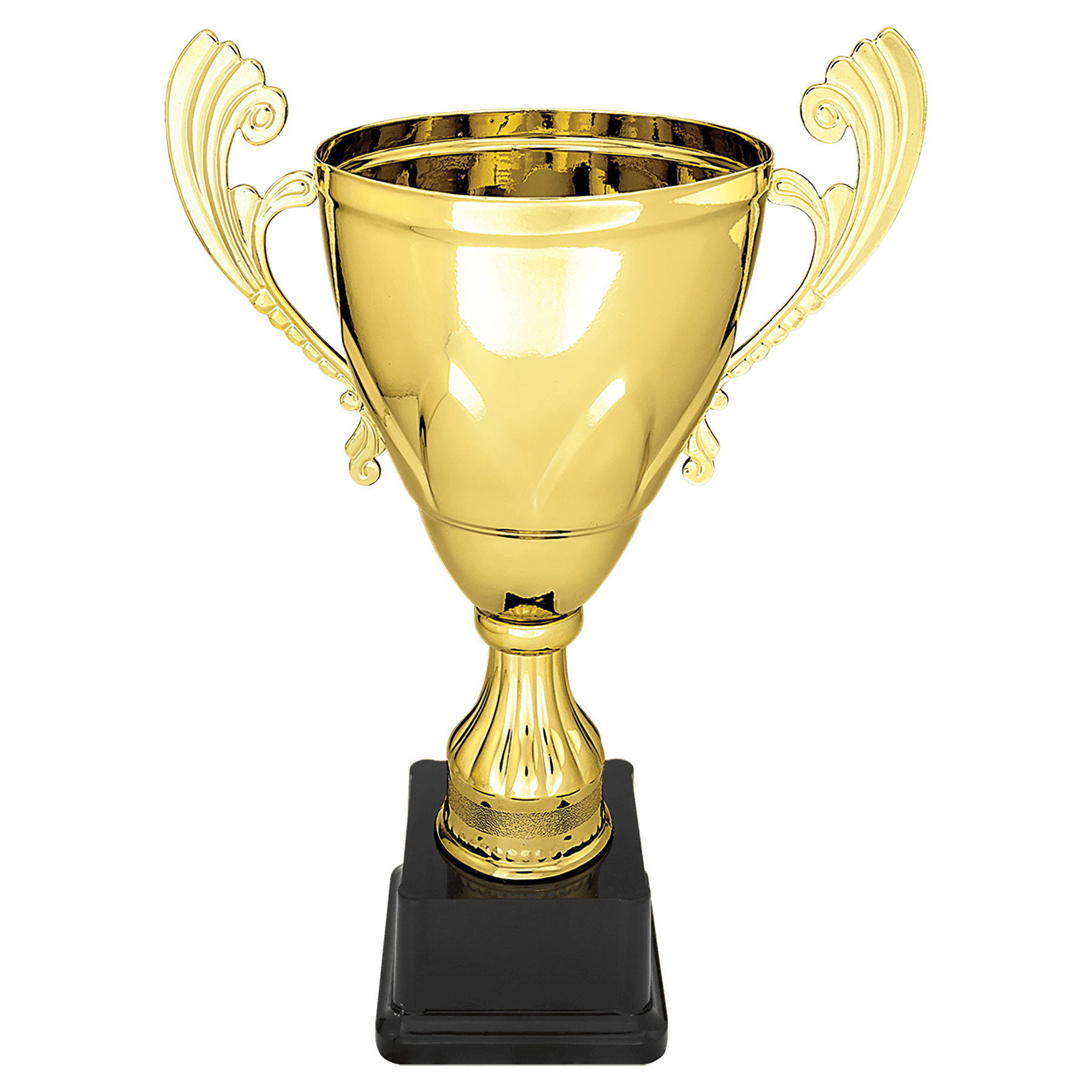 Completed Pointed Scallop Metal Cup on Plastic Base - JDS