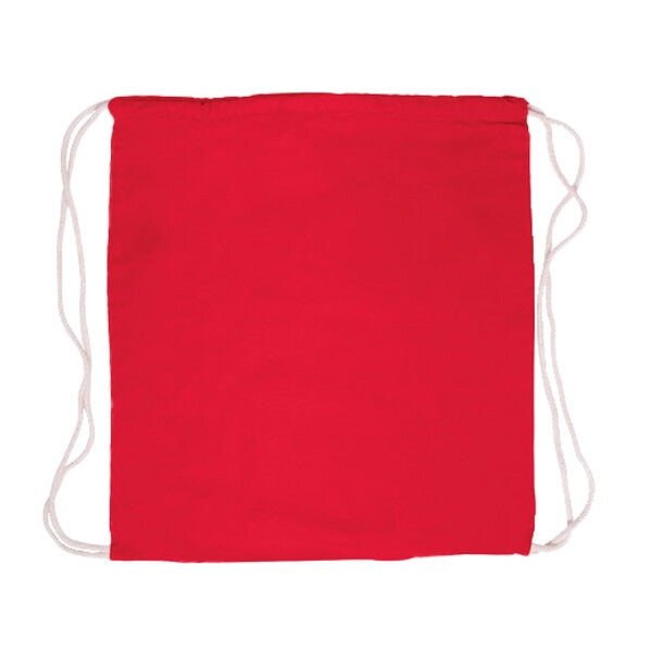 Cotton Canvas Drawstring Backpack - Austin Print Co.