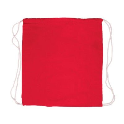 Cotton Canvas Drawstring Backpack - Austin Print Co.
