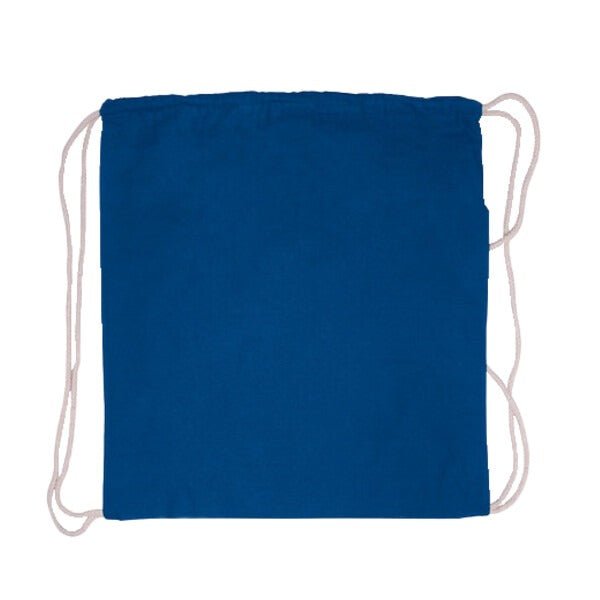 Cotton Canvas Drawstring Backpack - Austin Print Co.
