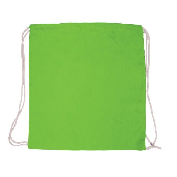 Cotton Canvas Drawstring Backpack - Austin Print Co.