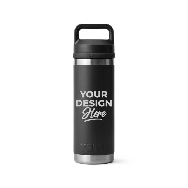 Custom Engraved YETI Rambler Water Bottle 18 oz - Austin Print Co.