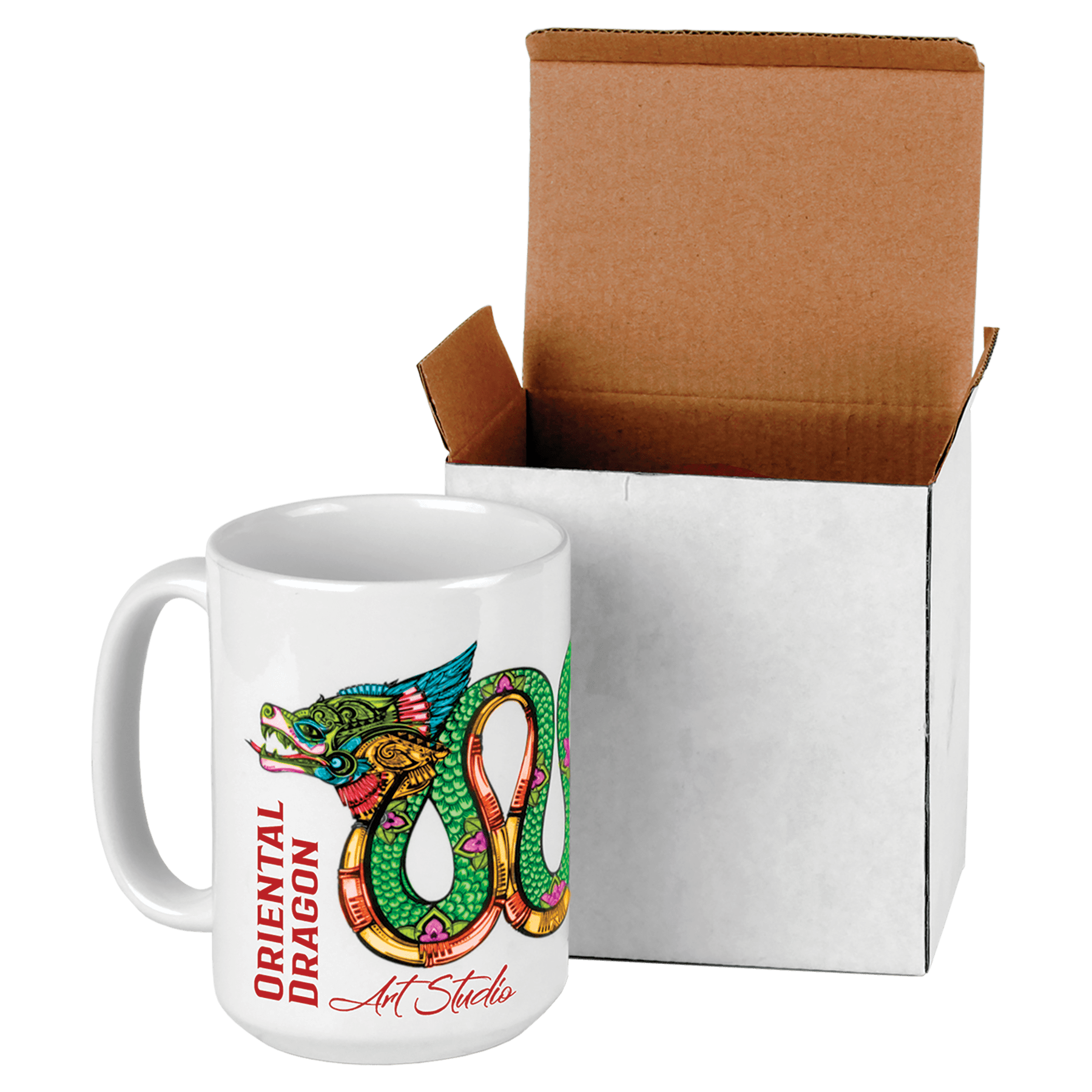 Custom Printed 15oz Full Color Mug – Full Color Sublimation Print (100 Mugs) - Austin Print Co.